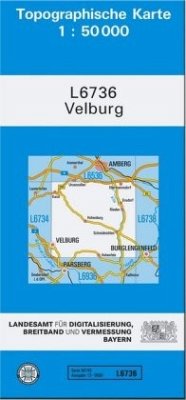 Cover Topographische Karte Bayern Velburg