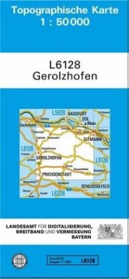Cover Topographische Karte Bayern Gerolzhofen