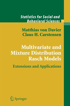 Multivariate and Mixture Distribution Rasch Models - Davier, Matthias;Carstensen, Claus H.