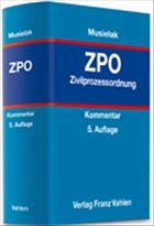 Cover Kommentar zur Zivilprozessordnung: ZPO