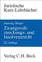 Zwangsvollstreckungs- und Insolvenzrecht - Jauernig, Othmar /Berger, Christian