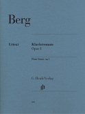 Berg, Alban - Klaviersonate op. 1