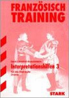 Cover Interpretationshilfen / Französisch Training, Oberstufe Bd.3
