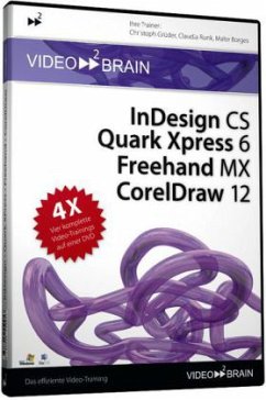 Adobe InDesign CS, Quark Xpress, Freehand MX, CorelDraw 12, 1 DVD-ROM