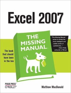 Excel 2007: The Missing Manual - MacDonald, Matthew
