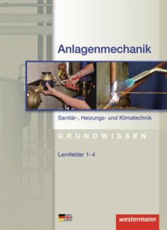 Cover Anlagenmechanik Sanitär-, Heizungs- und Klimatechnik, Grundwissen, Lernfelder 1-4