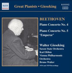 Klavierkonzert 4+5 - Gieseking/Böhm/Walter/+