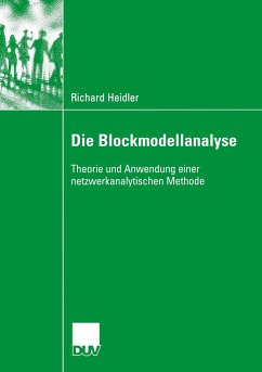 Die Blockmodellanalyse - Heidler, Richard