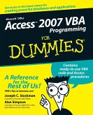 Access 2007 VBA Programming for Dummies