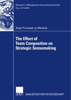 The Effect of Team Composition on Strategic Sensemaking - Waldeck, Tanja zu