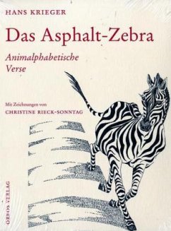 Das Asphalt-Zebra - Krieger, Hans