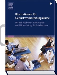 Cover Illustrationen für Geburtsvorbereitungskurse