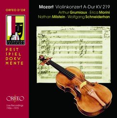Violinkonzert A-Dur Kv 219 - Grumiaux/Morini/Milstein/Schneiderhan/Wp/+