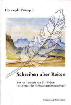 Schreiben über Reisen - Bourquin, Christophe