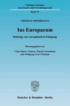 Ius Europaeum. - Oppermann, Thomas