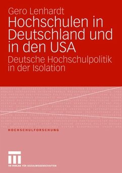 Hochschulen in Deutschland und in den USA - Lenhardt, Gero
