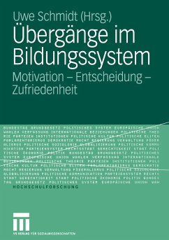 Übergänge im Bildungssystem - Schmidt, Uwe (Hrsg.)