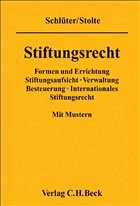 Stiftungsrecht - Schlüter, Andreas / Stolte, Stefan