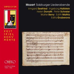 Mozart-Lieder:Salzburg 1958-1984 - Seefried/Hallstein/Schreier/Donath/Berry/Werba/+
