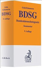 BDSG: Bundesdatenschutzgesetz - Gola, Peter / Schomerus, Rudolf / Klug, Christoph (Bearb.)