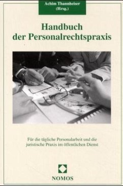 Handbuch der Personalrechtspraxis - Thannheiser, Achim (Hrsg.)