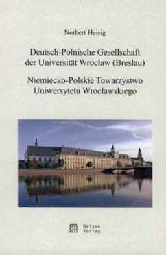 Cover Deutsch-Polnische Gesellschaft der Universität Wroclaw (Breslau)