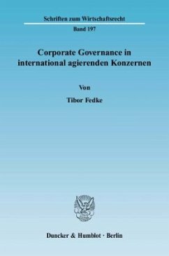 Cover Corporate Governance in international agierenden Konzernen.
