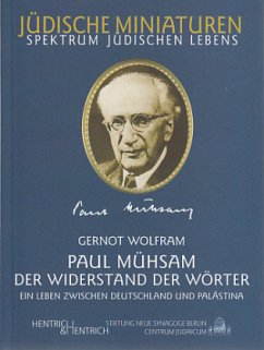 Cover Paul Mühsam (1876-1960)