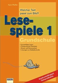 Cover Lesespiele. Tl.1