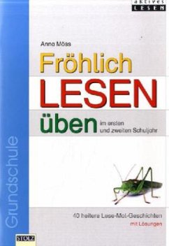 Cover Fröhlich lesen üben