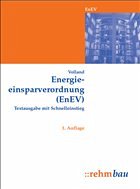 Energieeinsparverordnung (EnEV) - Volland, Johannes