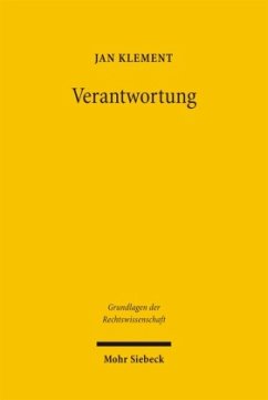 Verantwortung - Klement, Jan Henrik Verantwortung - Klement, Jan Henrik