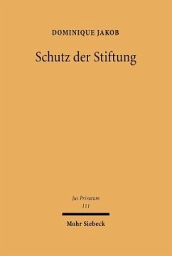 Cover Schutz der Stiftung