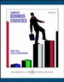 Complete Business Statistics with Student CD