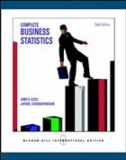 Complete Business Statistics with Student CD - Aczel, Amir D