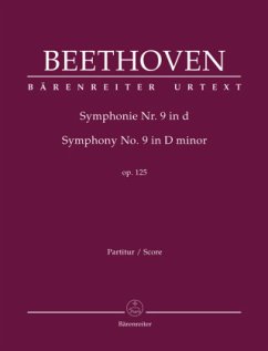Cover Symphonie Nr. 9 d-Moll op. 125, Partitur