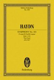 Sinfonie Nr. 101 D-Dur Hob.I:101 (Londoner Nr.11, Die Uhr), Partitur