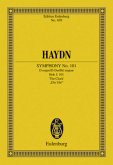 Sinfonie Nr. 101 D-Dur Hob.I:101 (Londoner Nr.11, Die Uhr), Partitur Sinfonie Nr. 101 D-Dur Hob.I:101 (Londoner Nr.11, Die Uhr), Partitur