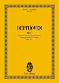 Klaviertrio Nr. 5 D-Dur op.70/1 (Geister-Trio), Partitur Klaviertrio Nr. 5 D-Dur op.70/1 (Geister-Trio), Partitur