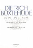 In dulci jubilo BuxWV 60, Chorpartitur