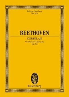 Coriolan, Ouvertüre op.62, Partitur - Coriolan