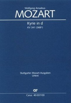 Kyrie in d (Klavierauszug) - Mozart, Wolfgang Amadeus
