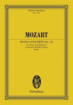 Klavierkonzert Nr.20 d-Moll KV 466, Partitur - Konzert Nr. 20 d-Moll