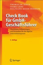Check Book für GmbH-Geschäftsführer - Jehle, Thomas Fr. / Láng, Csaba / Meier-Rudolph, Wolfgang