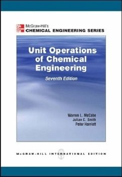 Unit Operations of Chemical Engineering (Int'l Ed) - McCabe, Warren; Smith, Julian; Harriott, Peter