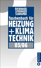 Taschenbuch für Heizung + Klimatechnik 07/08 - Recknagel, Hermann / Sprenger, Eberhard / Schramek, Ernst-Rudolf (Hgg.)