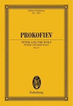 Peter und der Wolf op.67, Partitur