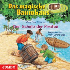 Der Schatz der Piraten / Das magische Baumhaus Bd.4 (1 Audio-CD) - Osborne, Mary Pope