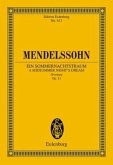 Ein Sommernachtstraum (Ouvertüre) op.21, Partitur