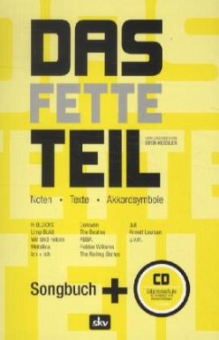 Das fette Teil, Songbuch, m. Audio-CD